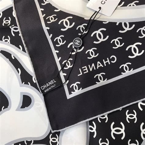 chanel scarpa bianca|Chanel scarves.